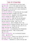 Cast for A Good Man