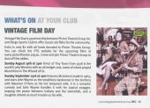 PTGs Aug & Sept 2012 Vintage Films in BargoSportsClub Magazine