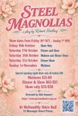 Show dates for Steel Magnolias